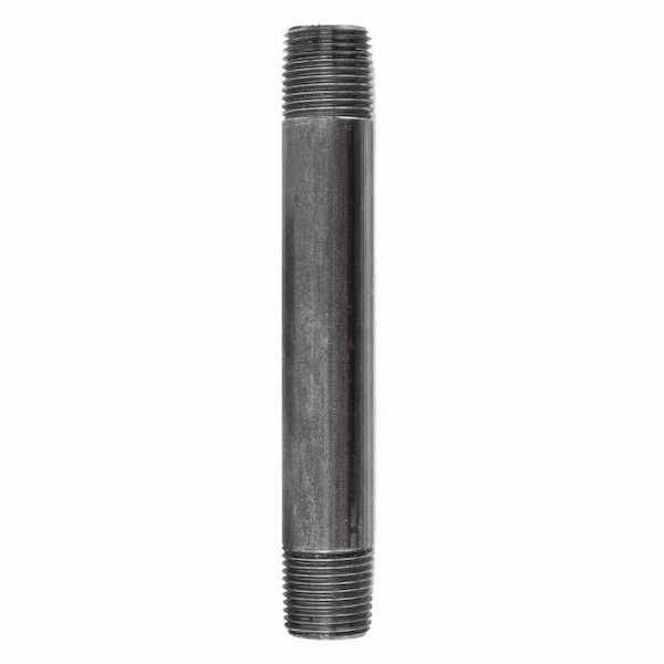 Ace Trading - Nipple STZ Industries 1/8 in. MIP each X 1/8 in. D MIP Black Steel 5-1/2 in. L Nipple 308UP18X512 - main